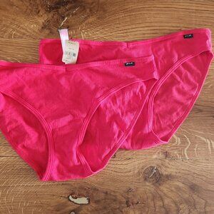 2 Pairs Victoria's Secret Cotton Bikini Underwear
